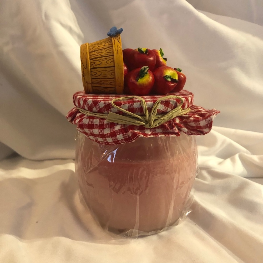 Apple Cinnamon Spice Jar Candle
